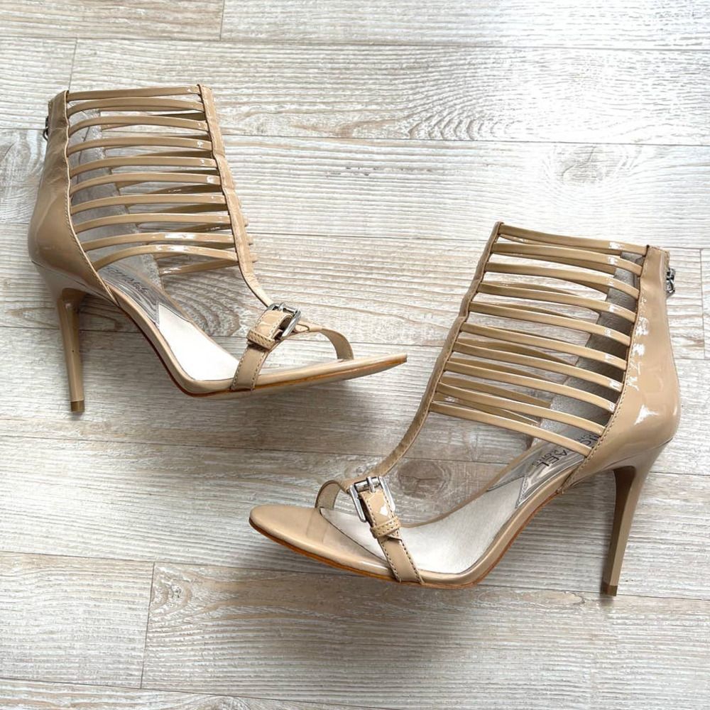 Michael Kors Caged Strap Stiletto Sandals | Size 6.5